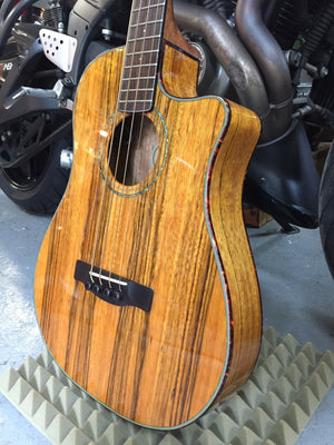Fender Victor Bailey Acoustic Bass Natural Dao Figured Top 2008