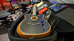 Fender American Acoustasonic Telecaster Black USA Tele Electric Guitar