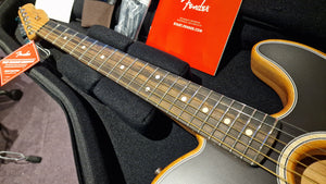 Fender American Acoustasonic Telecaster Black USA Tele Electric Guitar