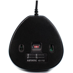 CAD Astatic Shock Mounted Latching Push-to-talk Base