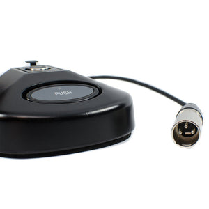 CAD Astatic Shock Mounted Latching Push-to-talk Base