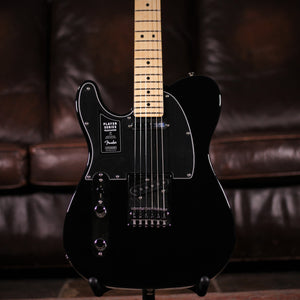 Fender Player Tele LH MN Black - Left Handed available at Foulds Guitars Derby