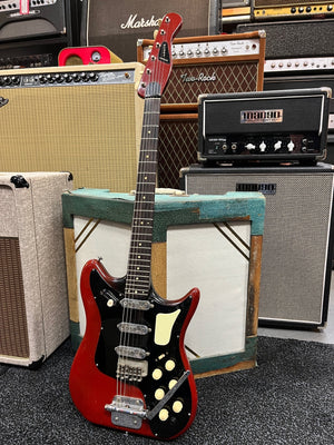 Burns Vistasonic 3 Pickup Red 1960's