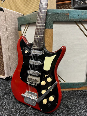 Burns Vistasonic 3 Pickup Red 1960's
