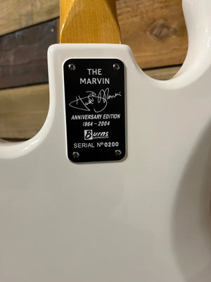 Burns The Marvin 40th anniversary legend 2004 Shadows white