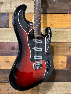 Burns Double Six Redburst with original Burns hard case 2001549.00