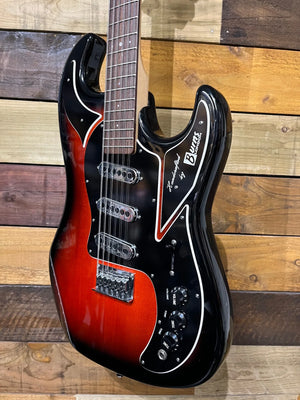 Burns Double Six Redburst with original Burns hard case 2001549.00
