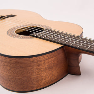 Santos Martinez Principante 4/4 Size Classic Guitar ~ Natural Open Pore