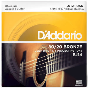 DAddario EJ14 Bluegrass 80/20