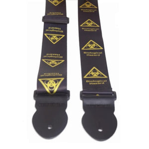 Leathergraft Biohazard Black & Yellow Strap