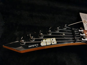 1993 ESP Custom Shop FIRST Year M-II Kirk Hammett Metallica NO Signature RARE! Hang Tag! KH-2 KH2 M2