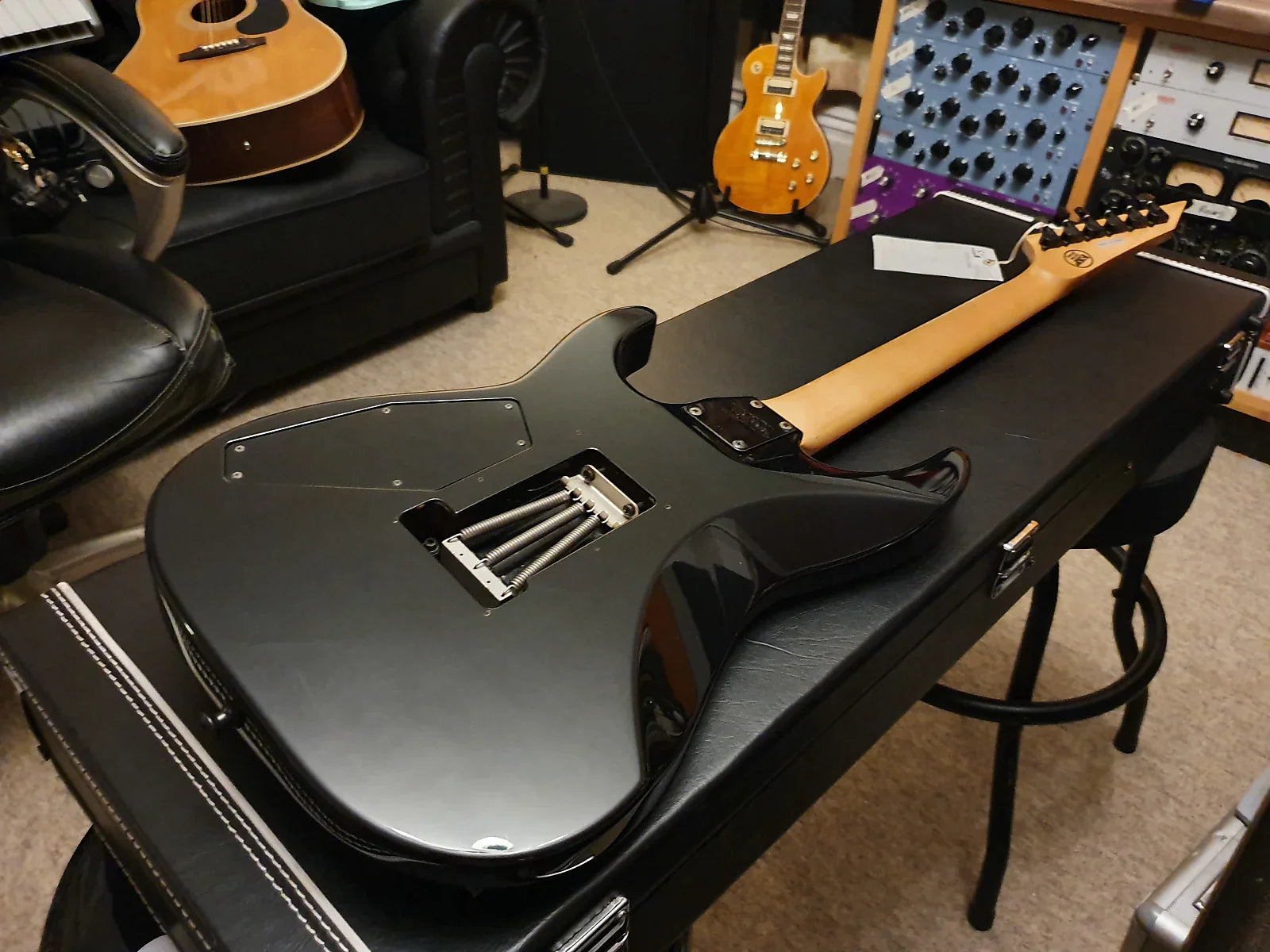 1993 ESP Custom Shop FIRST Year M-II Kirk Hammett Metallica NO Signature RARE! Hang Tag! KH-2 KH2 M2