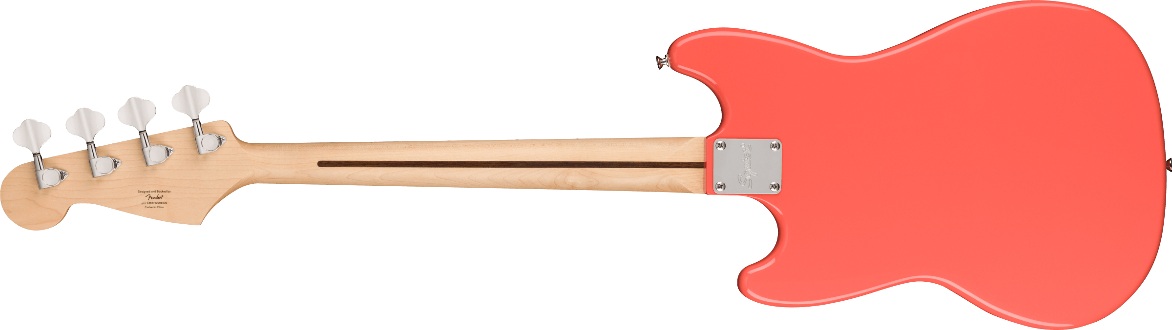 Squier Sonic Bronco Bass Tahitian Coral