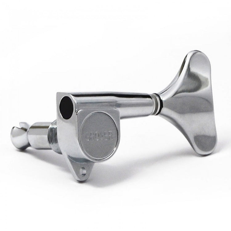 Grover Mini Bass Machineheads ~ 4 in-line ~ Chrome