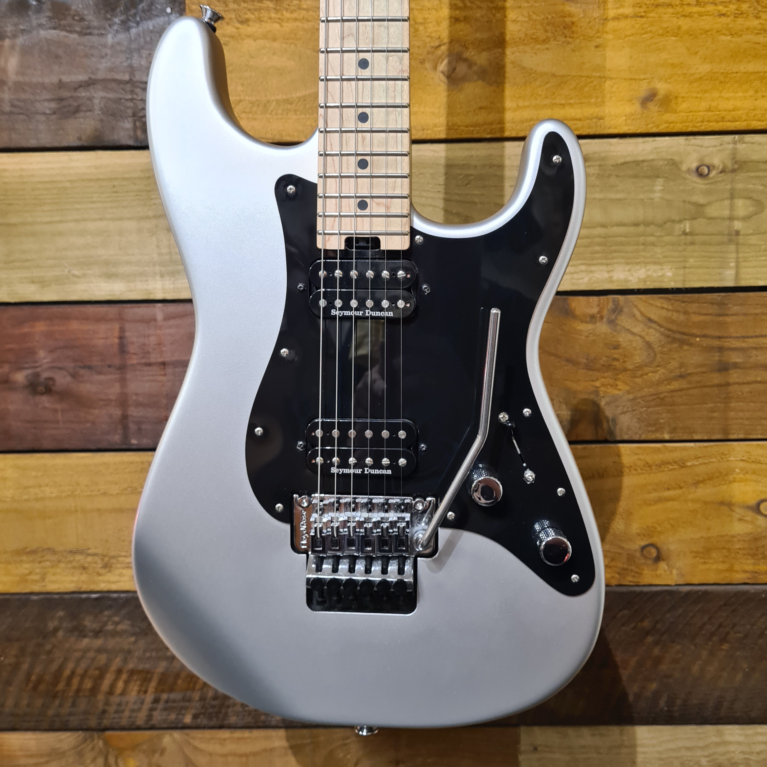 Charvel So Cal Style 1 HH FR M Satin Silver