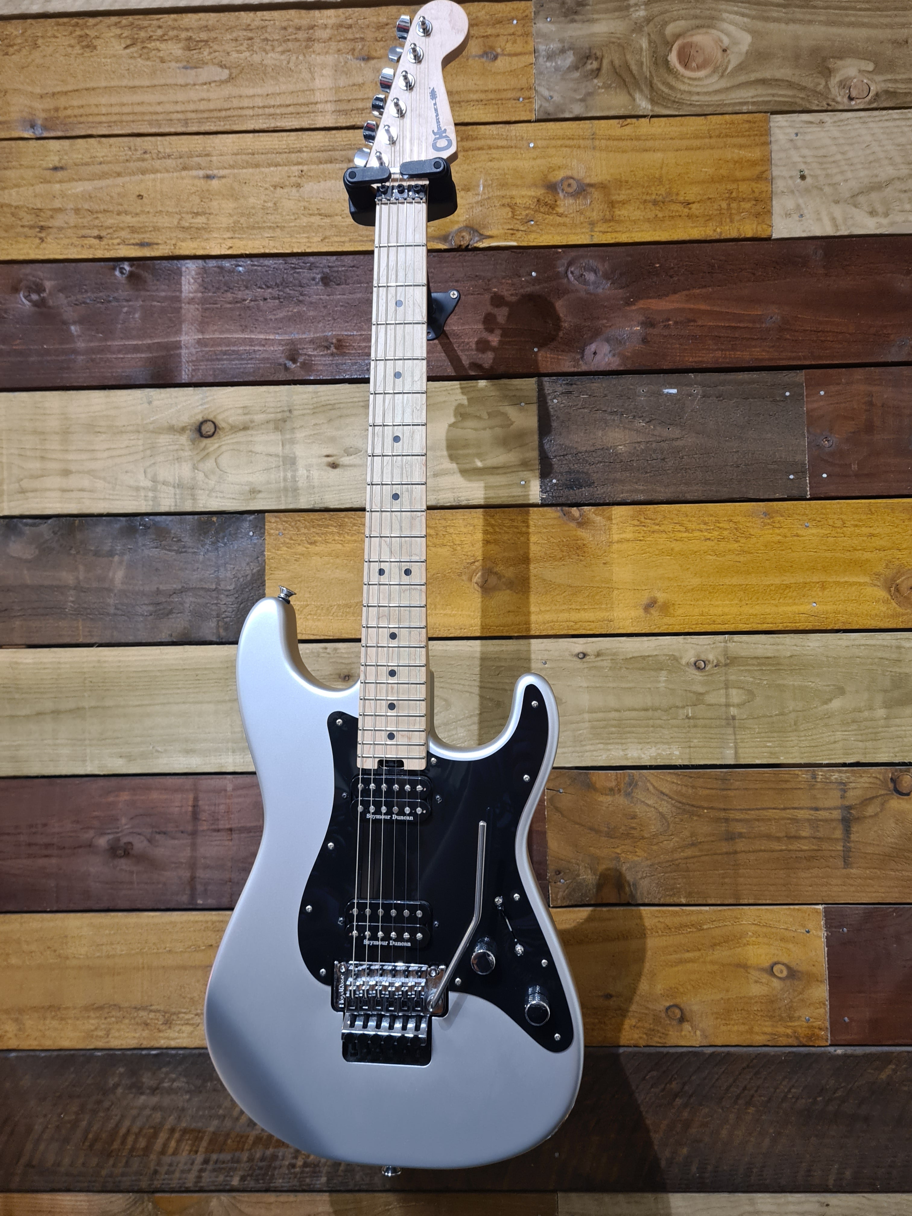 Charvel So Cal Style 1 HH FR M Satin Silver