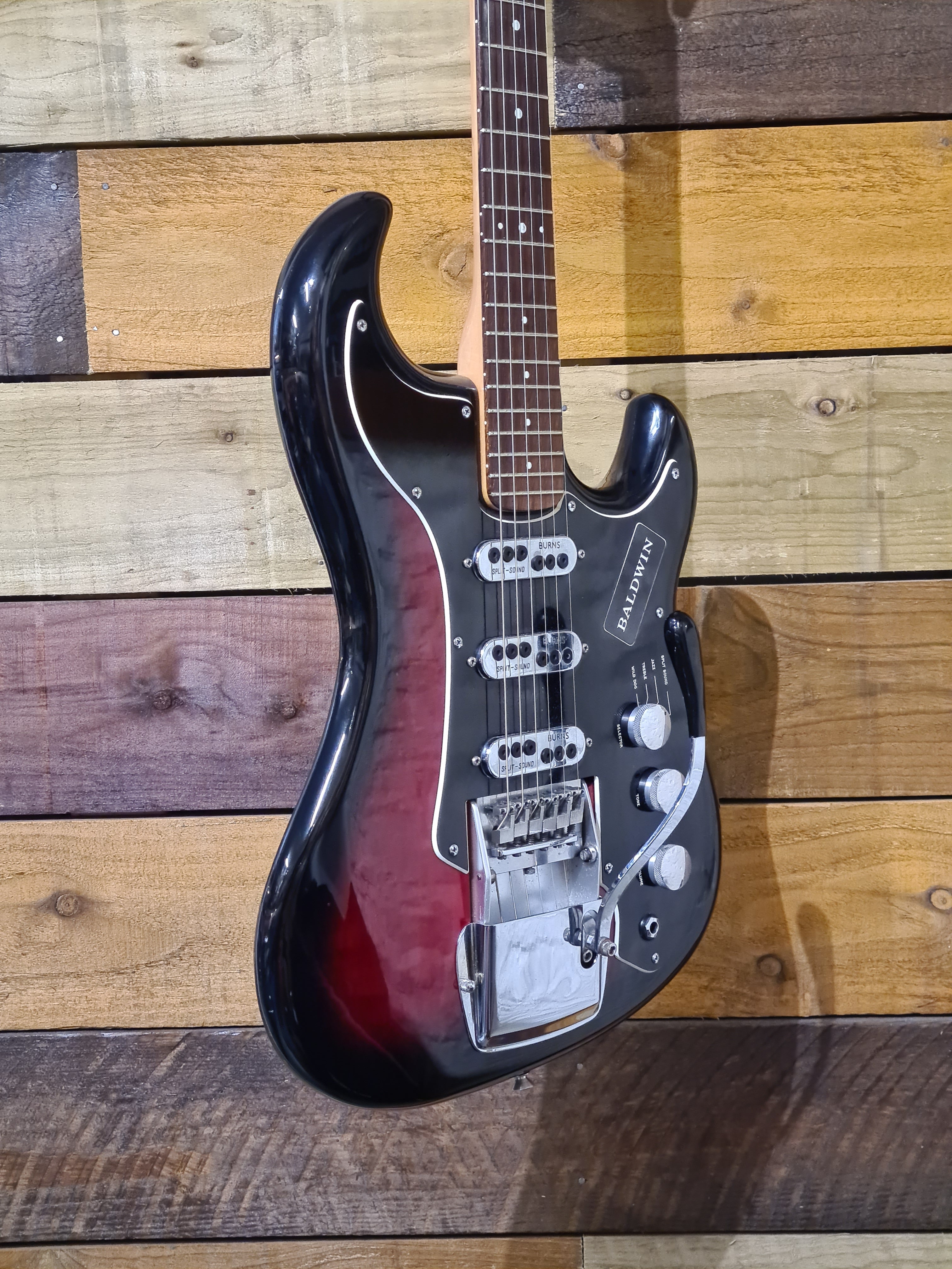 Burns Baldwin Jazz Split Sound 1965 Red Sunburst