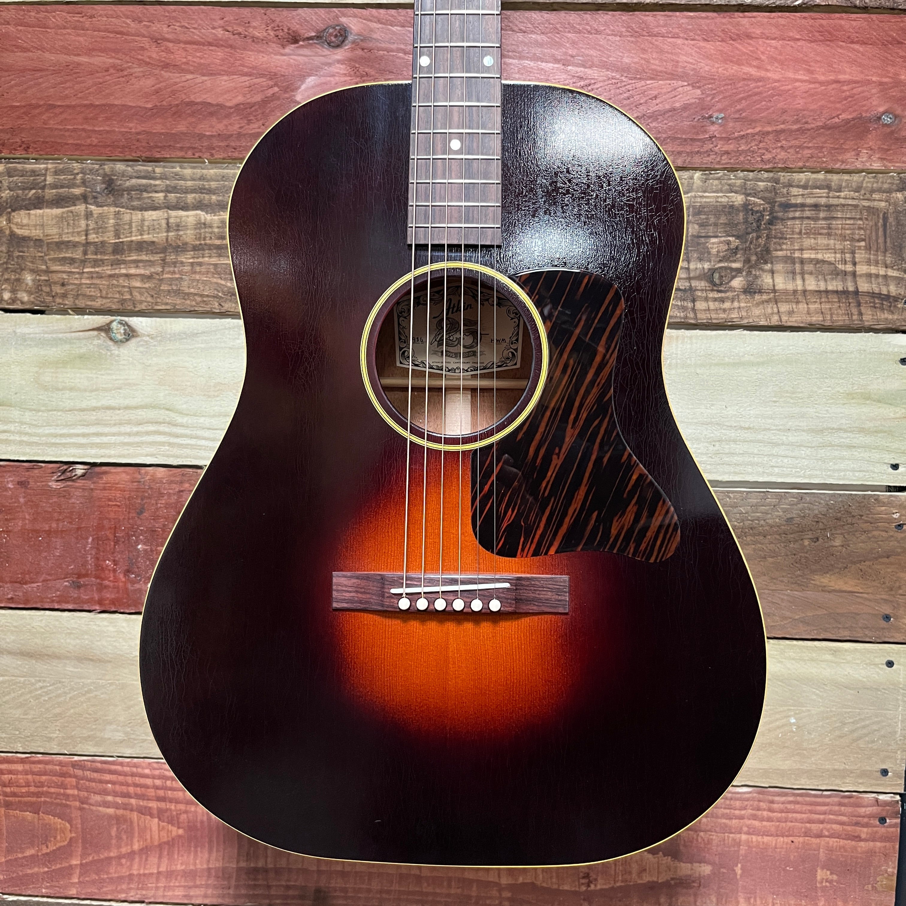Atkin Hawian Master 12 Fret Dreadnought 2022 - Aged Sunburst
