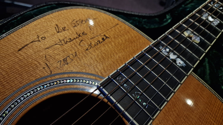 Martin Marty Stuart (Ex-Johnny Cash D-45) HD-40MS Custom Shop Limited Edition Signature Acoustic Guitar Artist Owned Signed