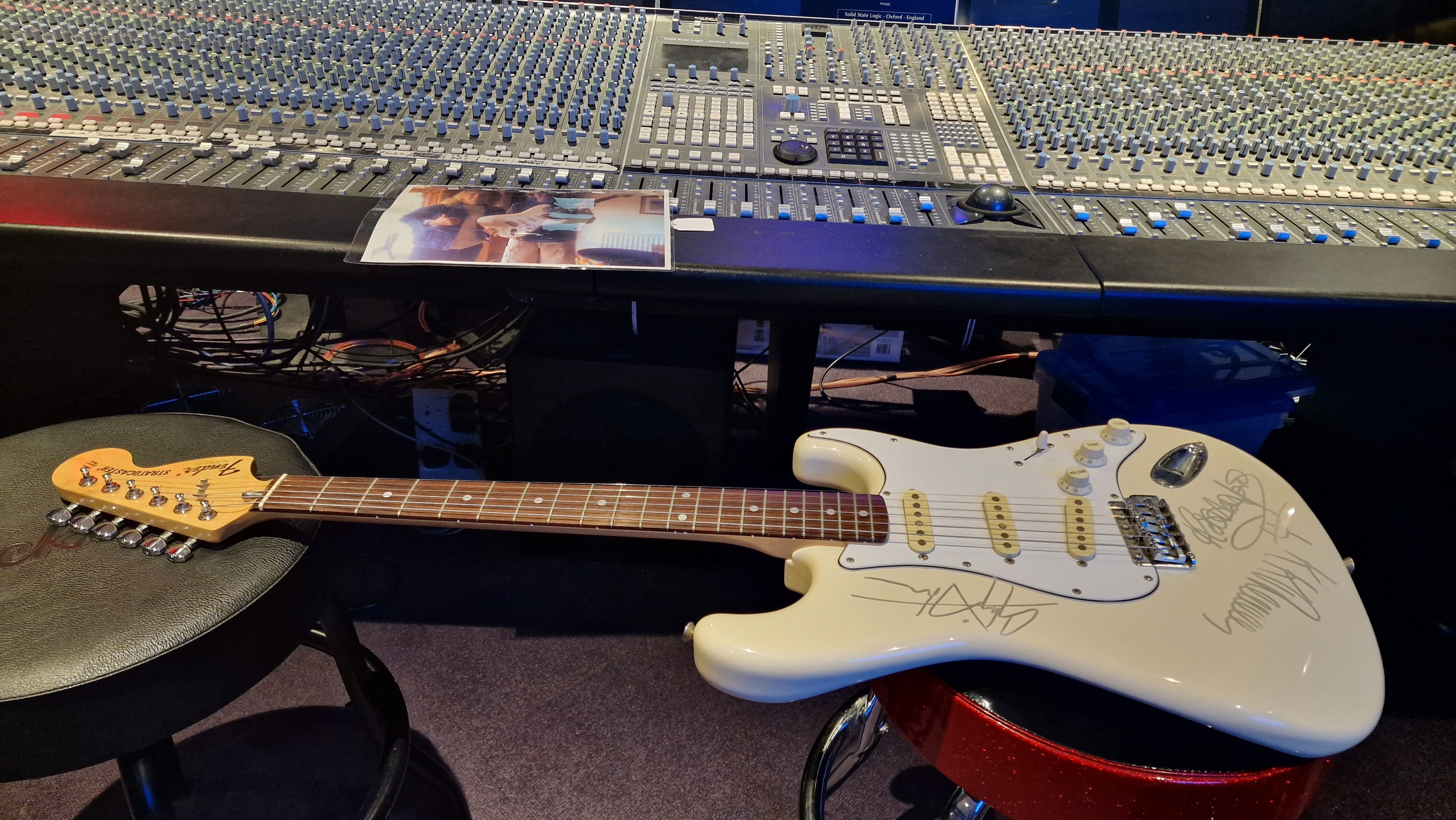 1985 Fender Stratocaster Artist Owned & Signed by Judas Priest with Photo and COA!