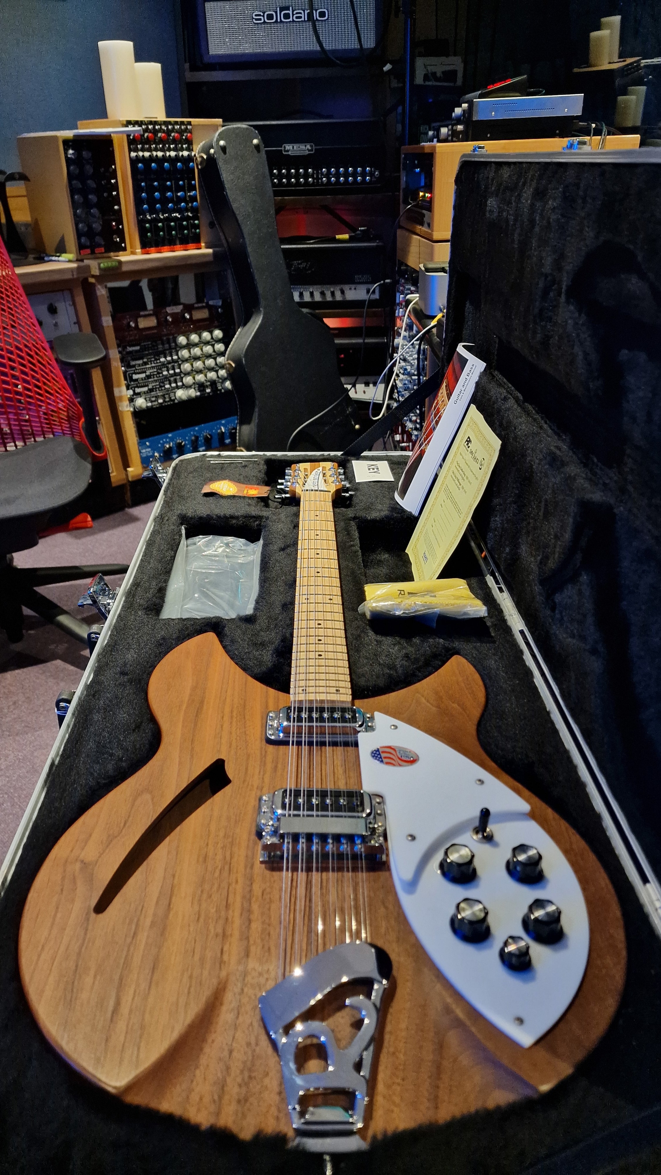 Rickenbacker 330 12 String Walnut 2014 BRAND NEW OLD STOCK Twelve String Electric Guitar!
