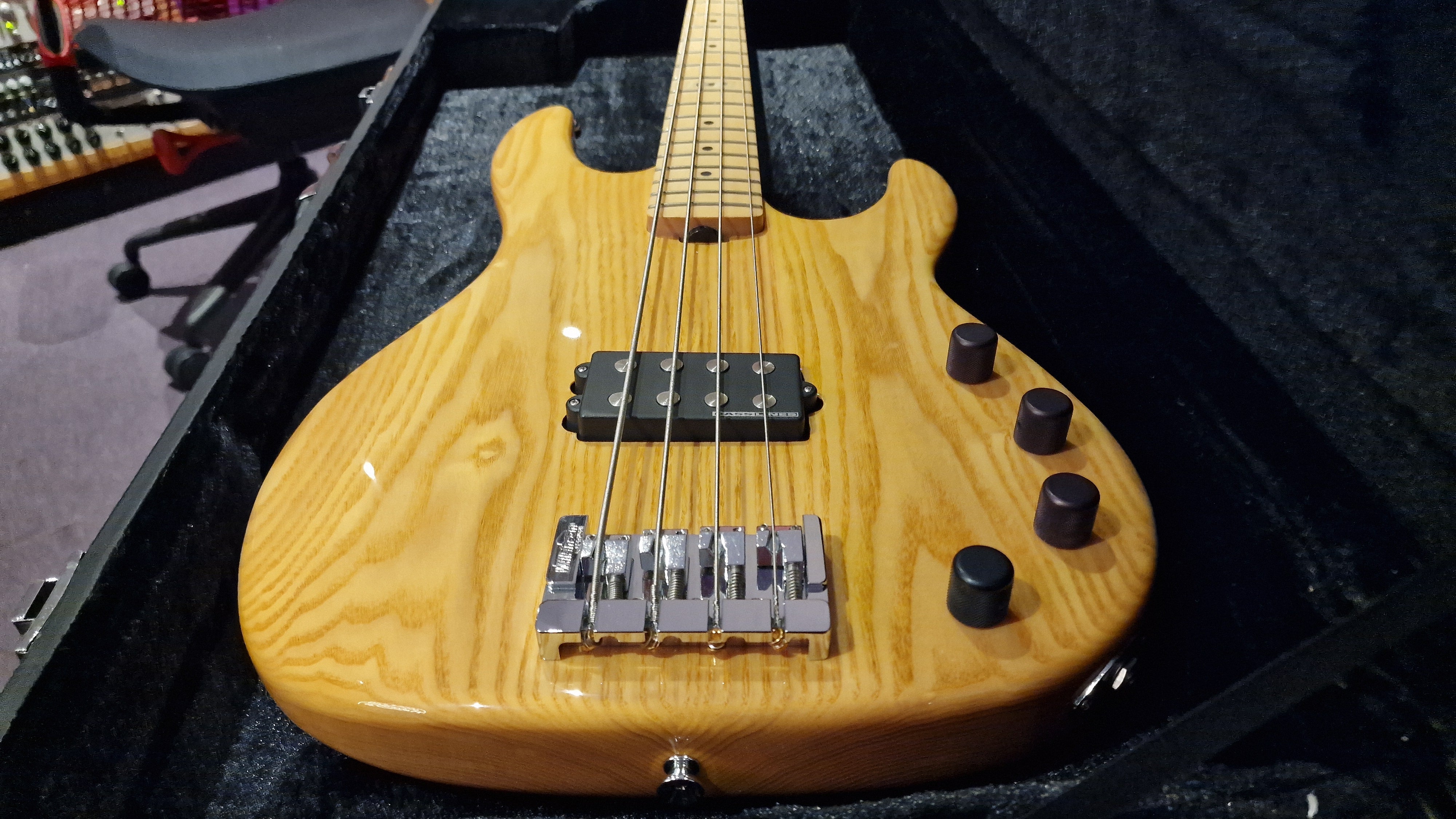 ESP AP-4 Active Precision Bass AP4 Music Man Stingray Style Natural Ash Bass Guitar BRAND NEW