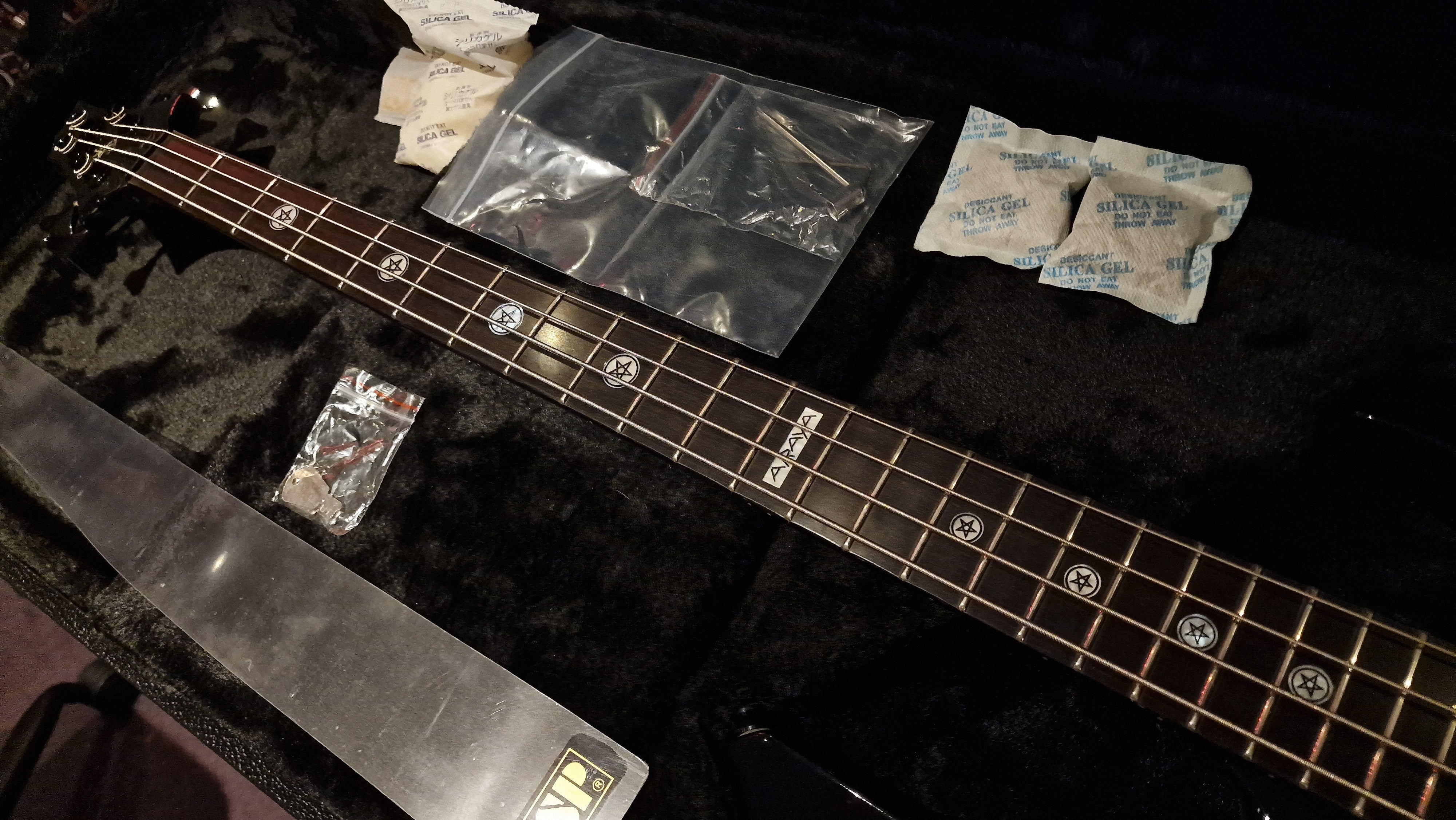ESP TOM ARAYA KISO CUSTOM SHOP SLAYER SIGNATURE BASS GUITAR NAMM 2012 NEW OLD STOCK