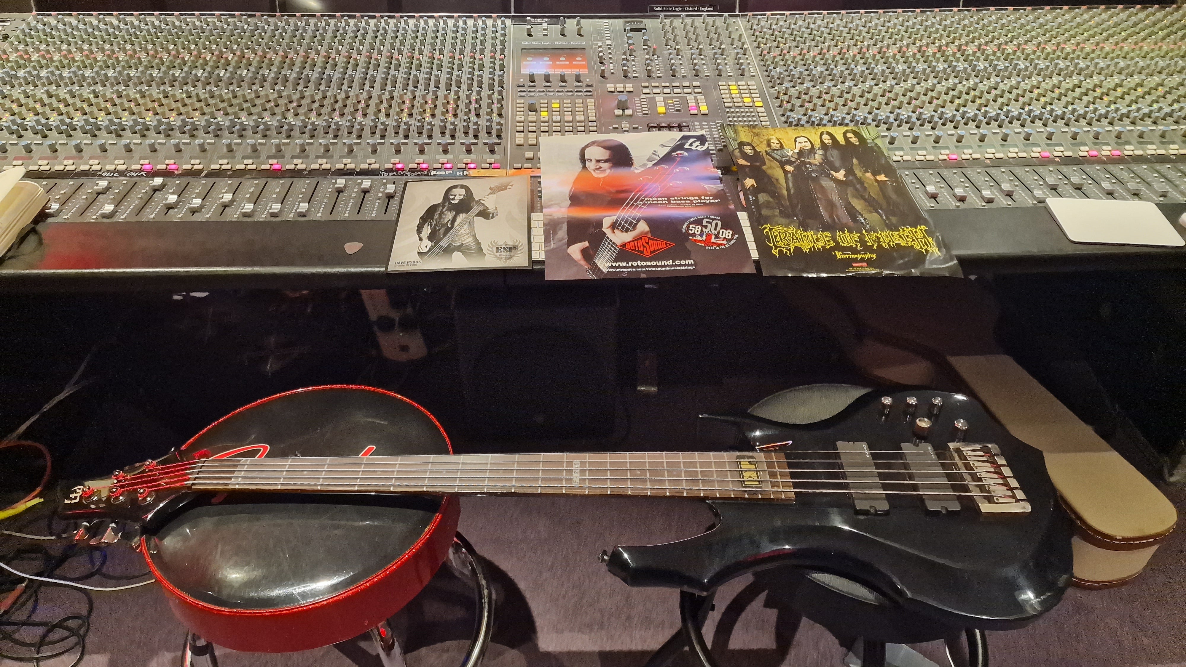 ESP LTD Forest Bass 24 Fret Endorsed Artist Owned & Toured by Cradle of Filth Dave Prybus