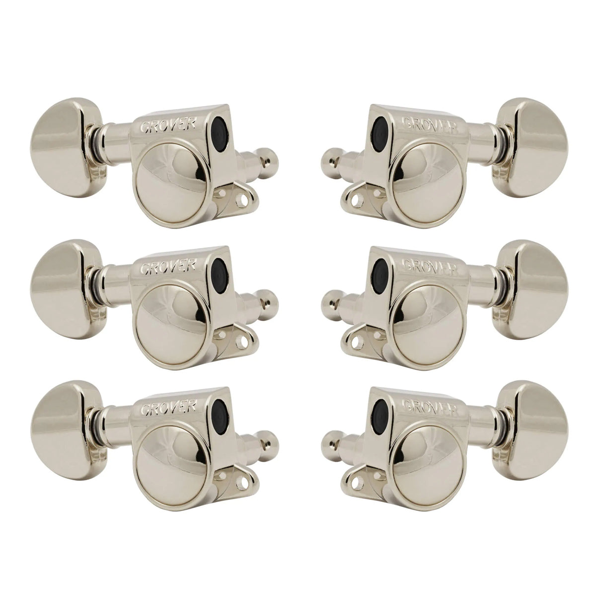 Grover Mid-Size Rotomatic 18 Series ~ 3+3 ~ Nickel