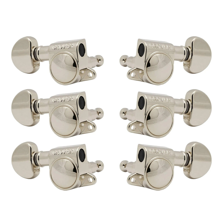 Grover Mid-Size Rotomatic 18 Series ~ 3+3 ~ Nickel