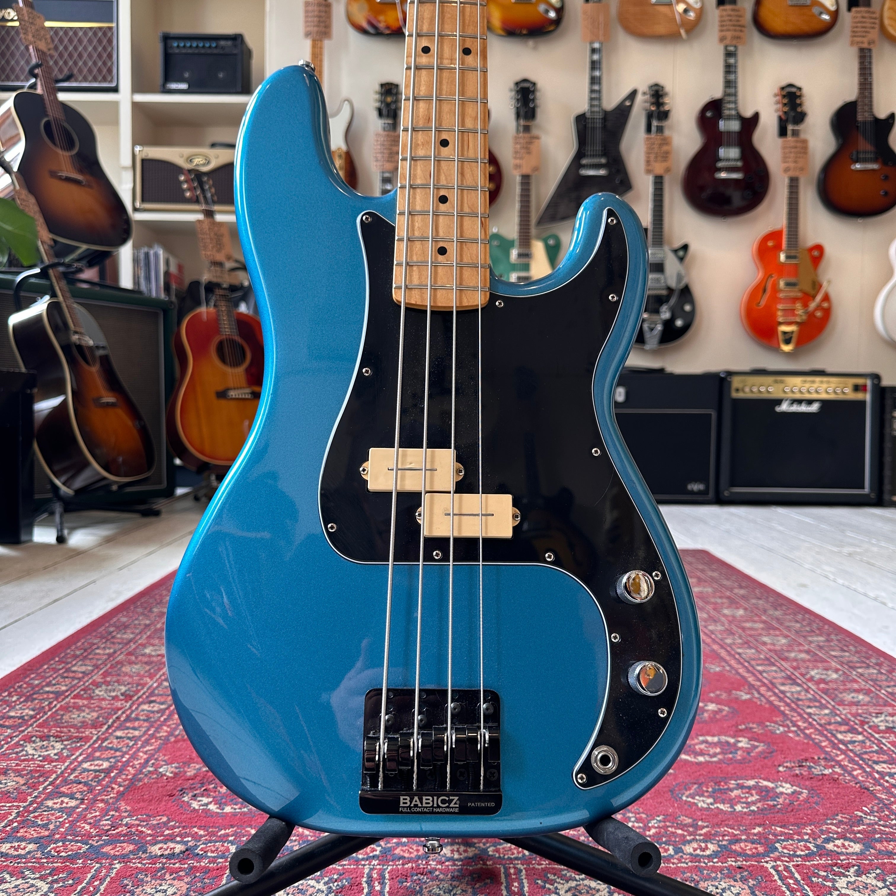 2015 Fender Standard Precision Bass - Lake Placid Blue - Preowned