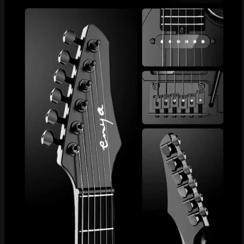 Enya Nova Go Inpsire Electric Smart Guitar with Built-in Amp & Effects - Black