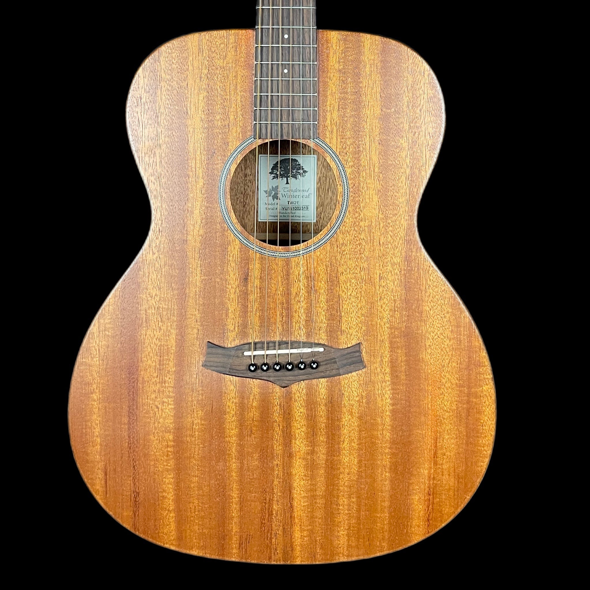 Tanglewood TW2E Winterleaf Electro Acoustic Guitar in Natural Satin