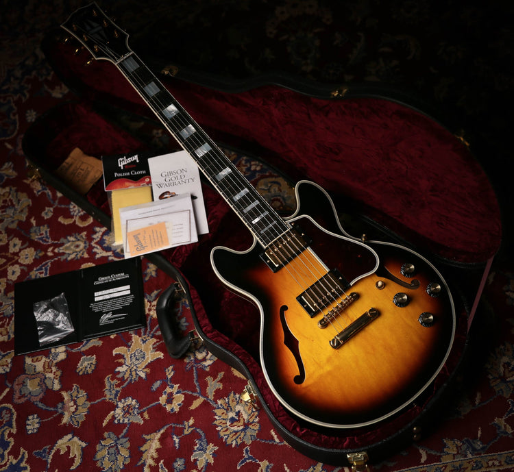 Gibson USA Custom Shop ES-359 Semi Hollow Sunburst & COA & Gibson Case - ProTone Music