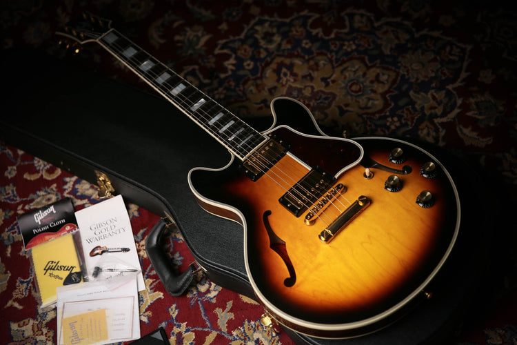 Gibson USA Custom Shop ES-359 Semi Hollow Sunburst & COA & Gibson Case - ProTone Music