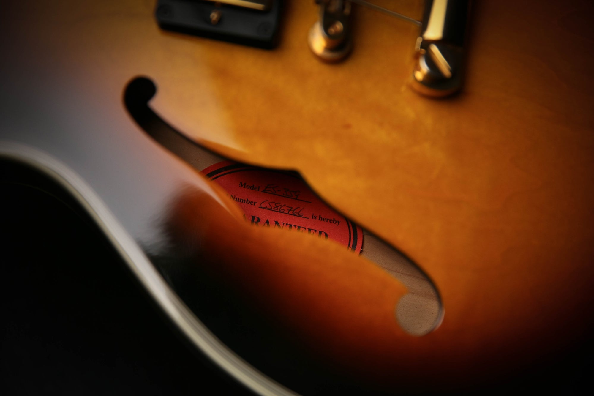 Gibson USA Custom Shop ES-359 Semi Hollow Sunburst & COA & Gibson Case - ProTone Music