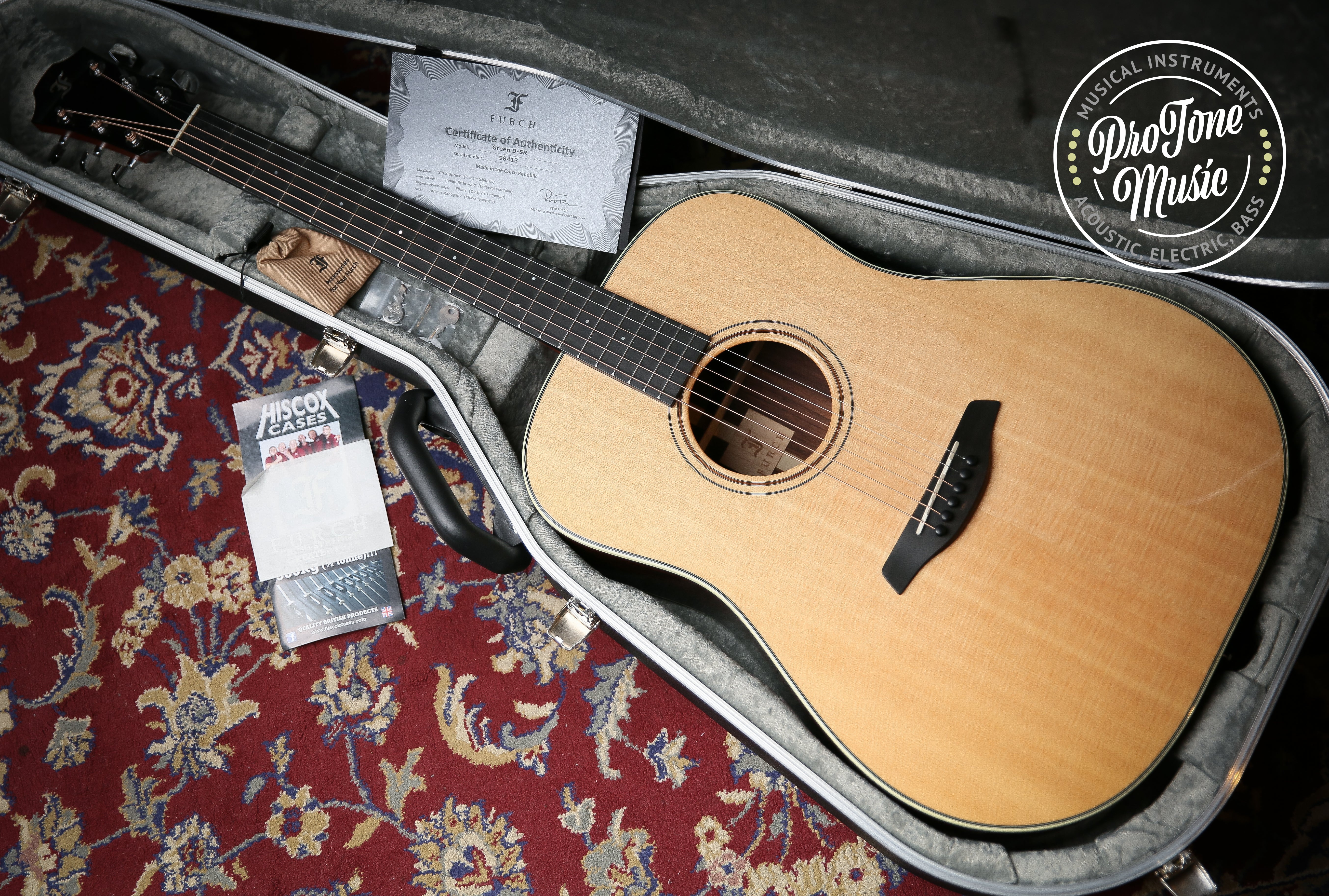 Furch Green D-SR Natural Gloss & Original Case