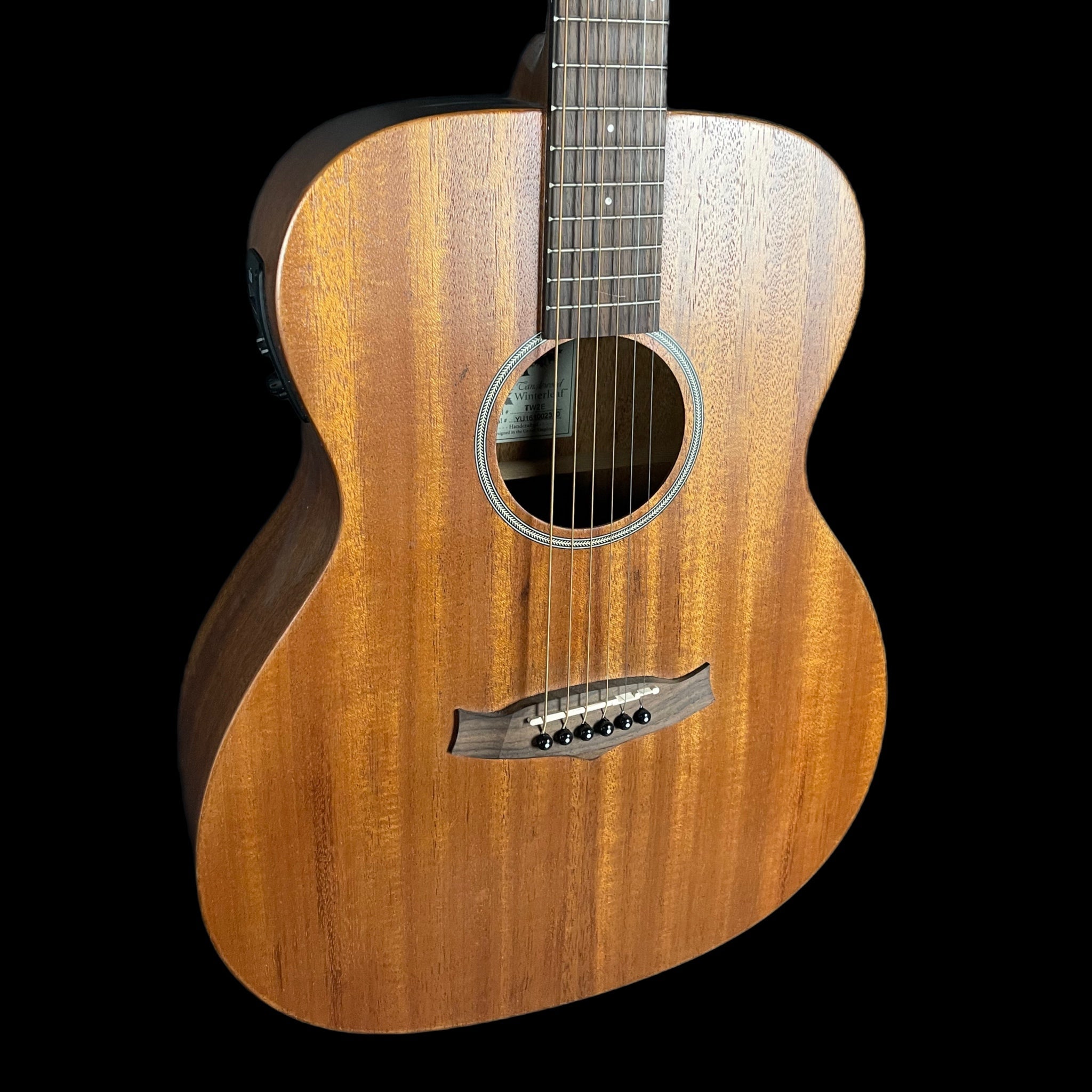 Tanglewood TW2E Winterleaf Electro Acoustic Guitar in Natural Satin