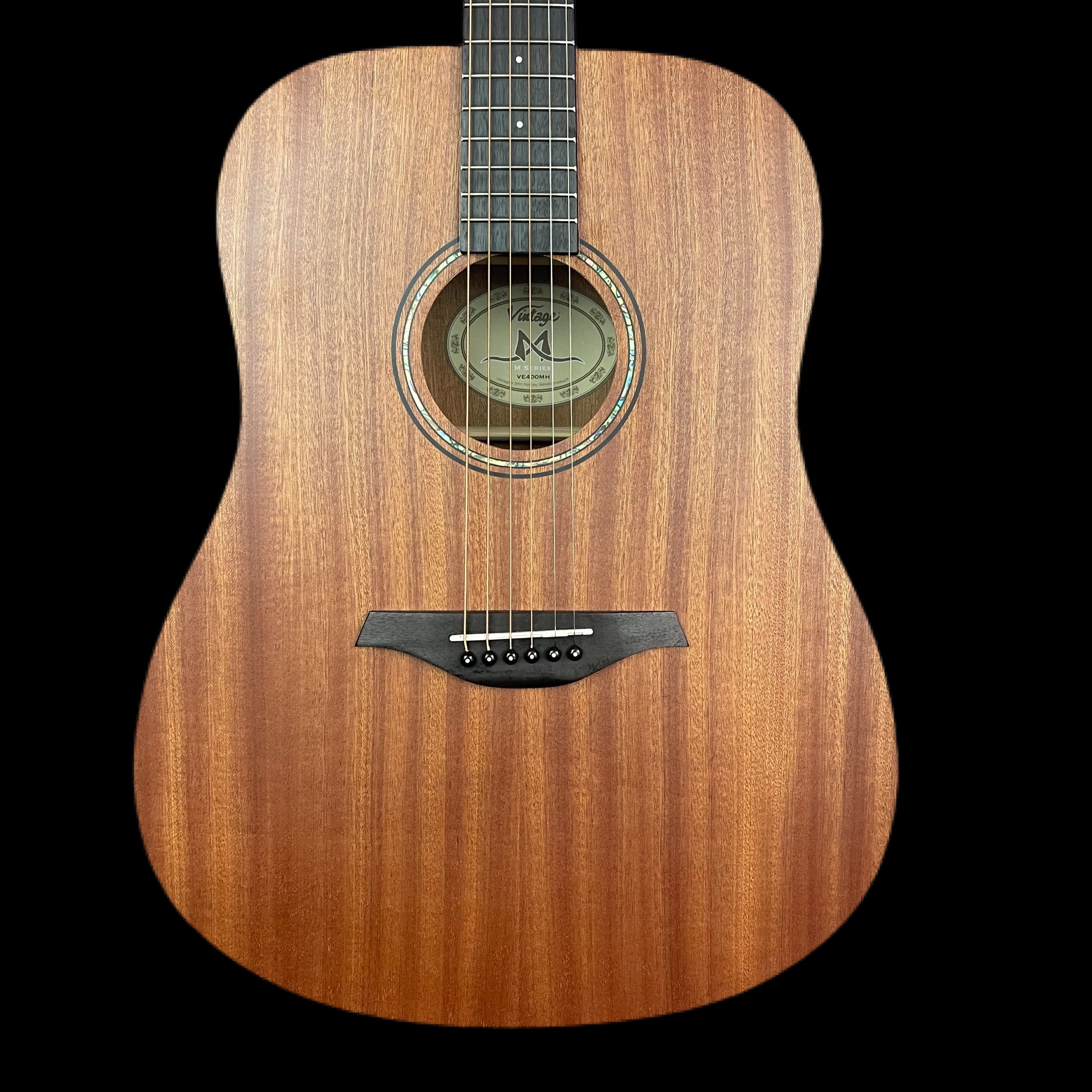 Vintage Mahogany Series 'Dreadnought' Electro-Acoustic Guitar Mahogany