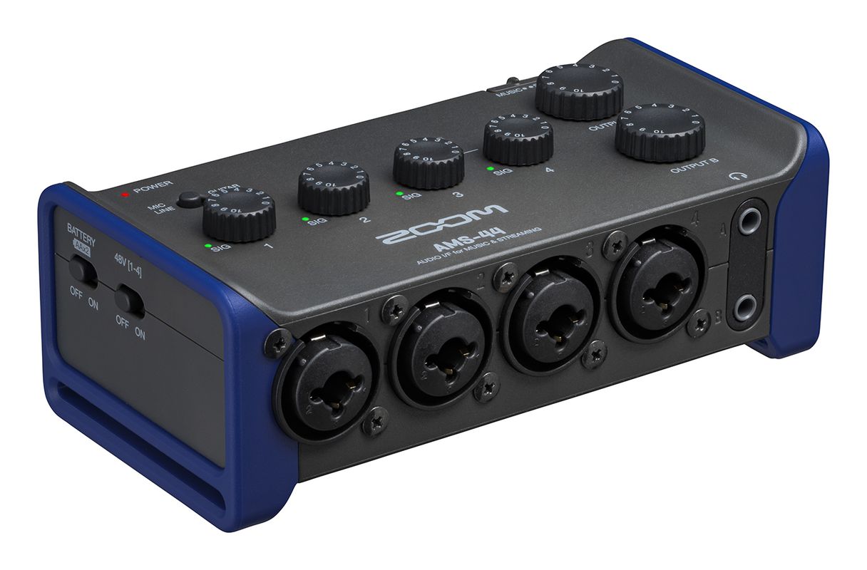 Zoom AMS-44: 4-in, 4-out Audio Interface