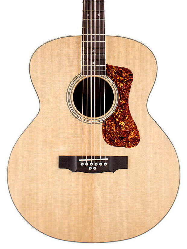 Guild BT-258E 8-String Baritone Acoustic Guitar - Natural