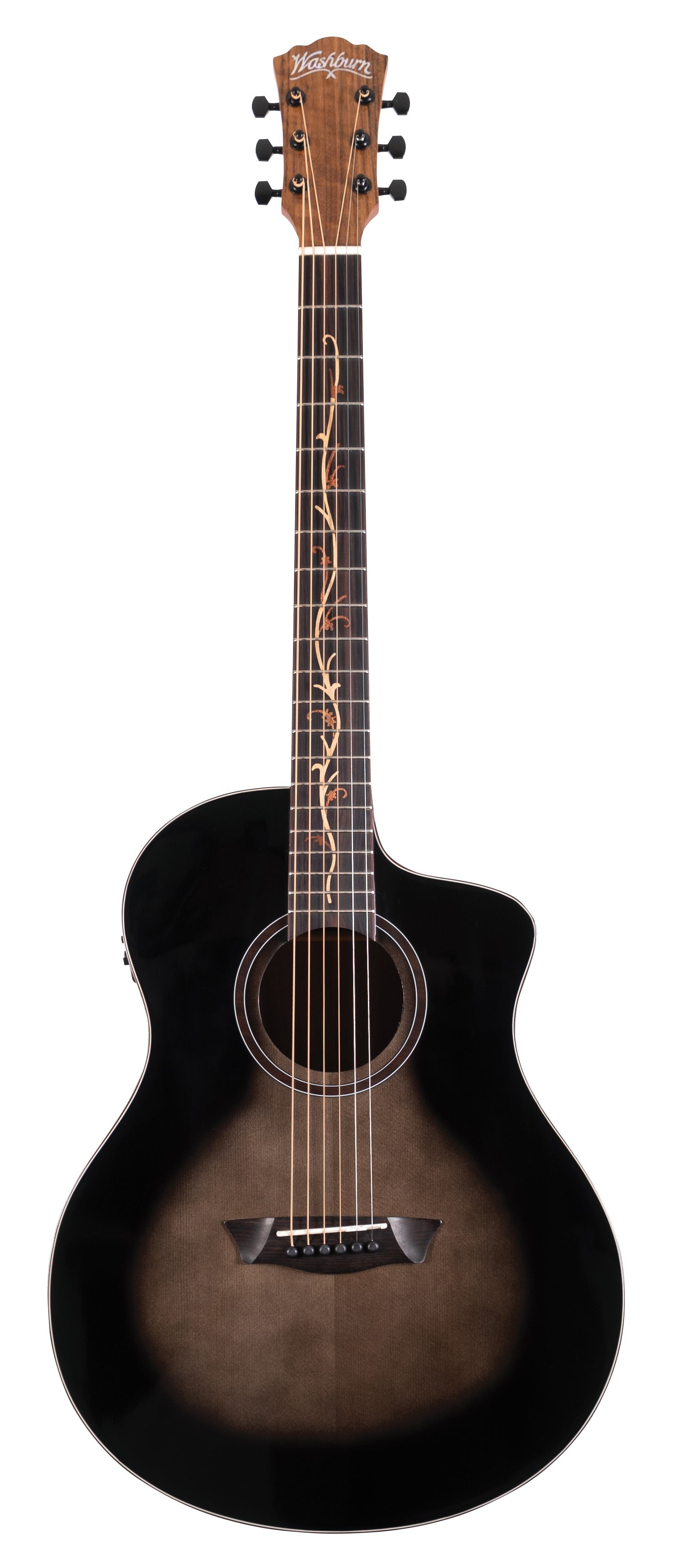 Washburn Bella Tono Vite S9V - Gloss Charcoal Burst