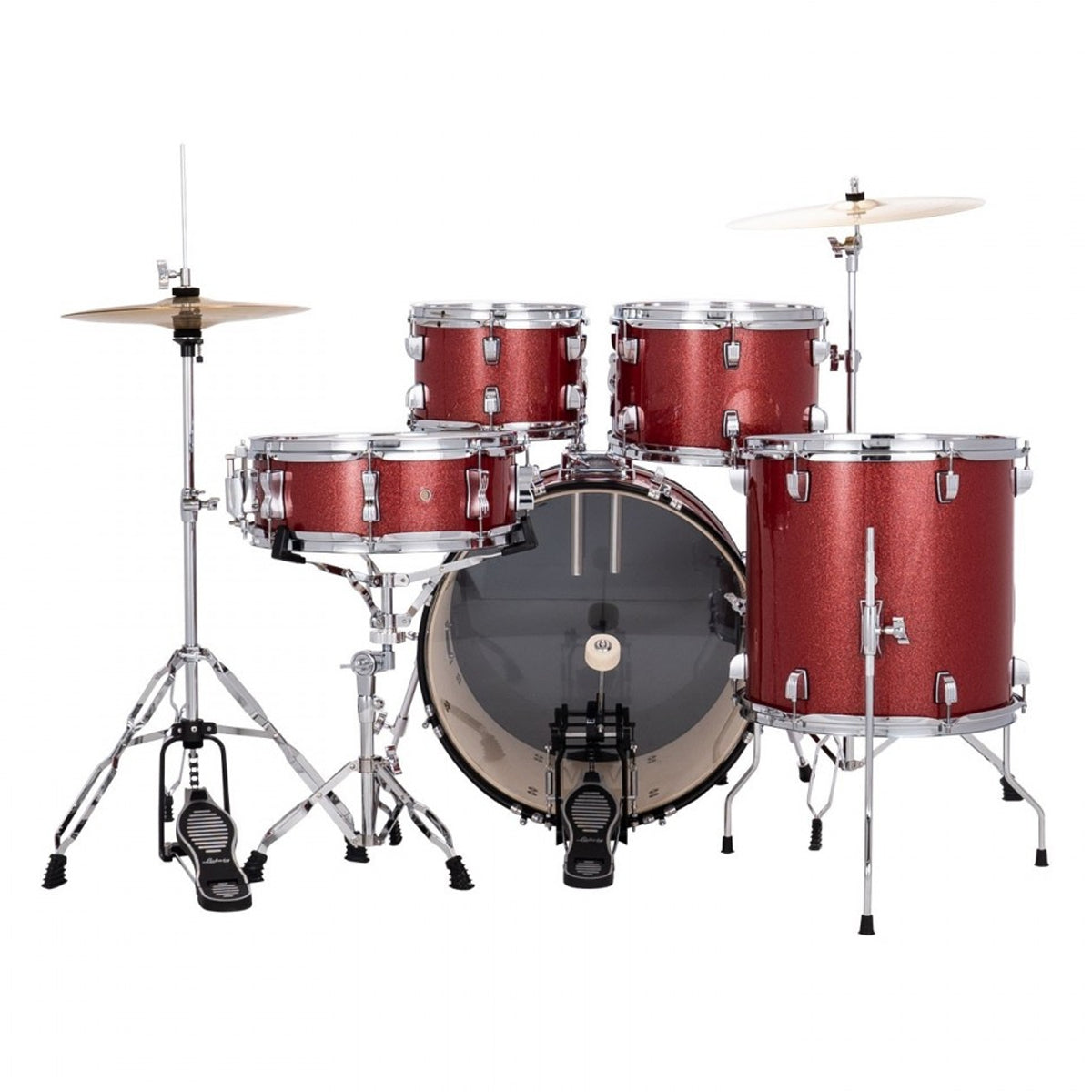 Ludwig Accent 5pc Drum Kit inc. Cymbals - 22" Bass Drum