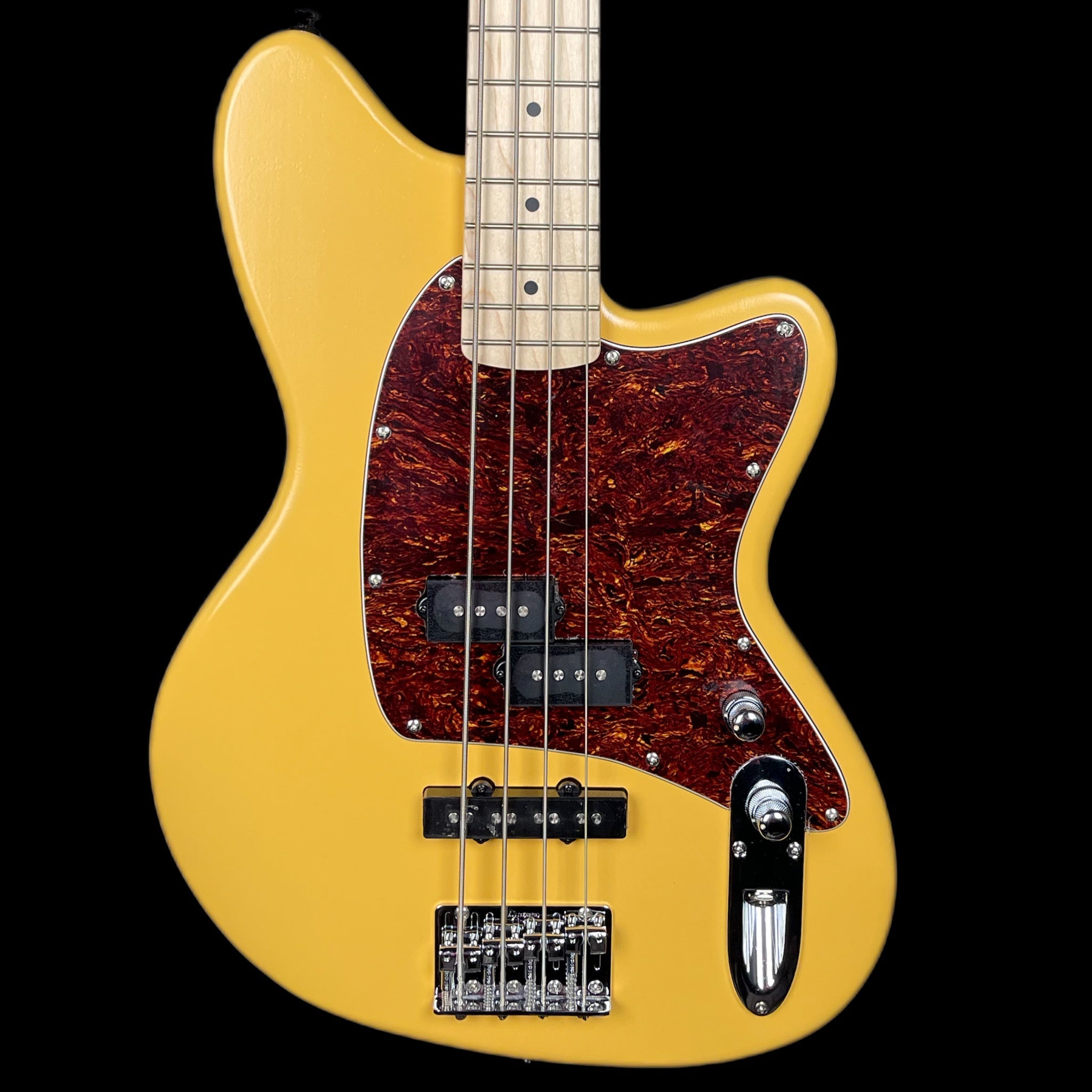 Ibanez TMB100M-MWF Talman Bass w/ Maple Neck in Mustard Yellow Flat