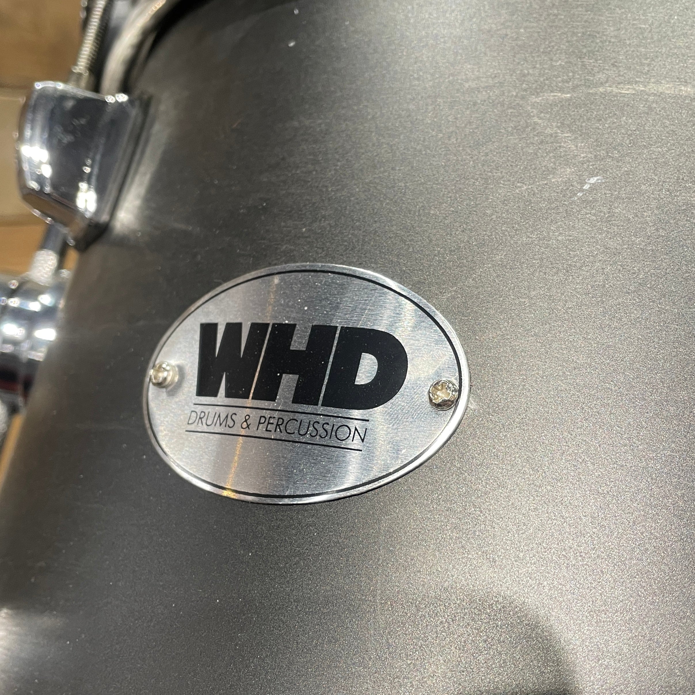 Pre-Owned WHD 9 Piece Drum Kit in Matt Black