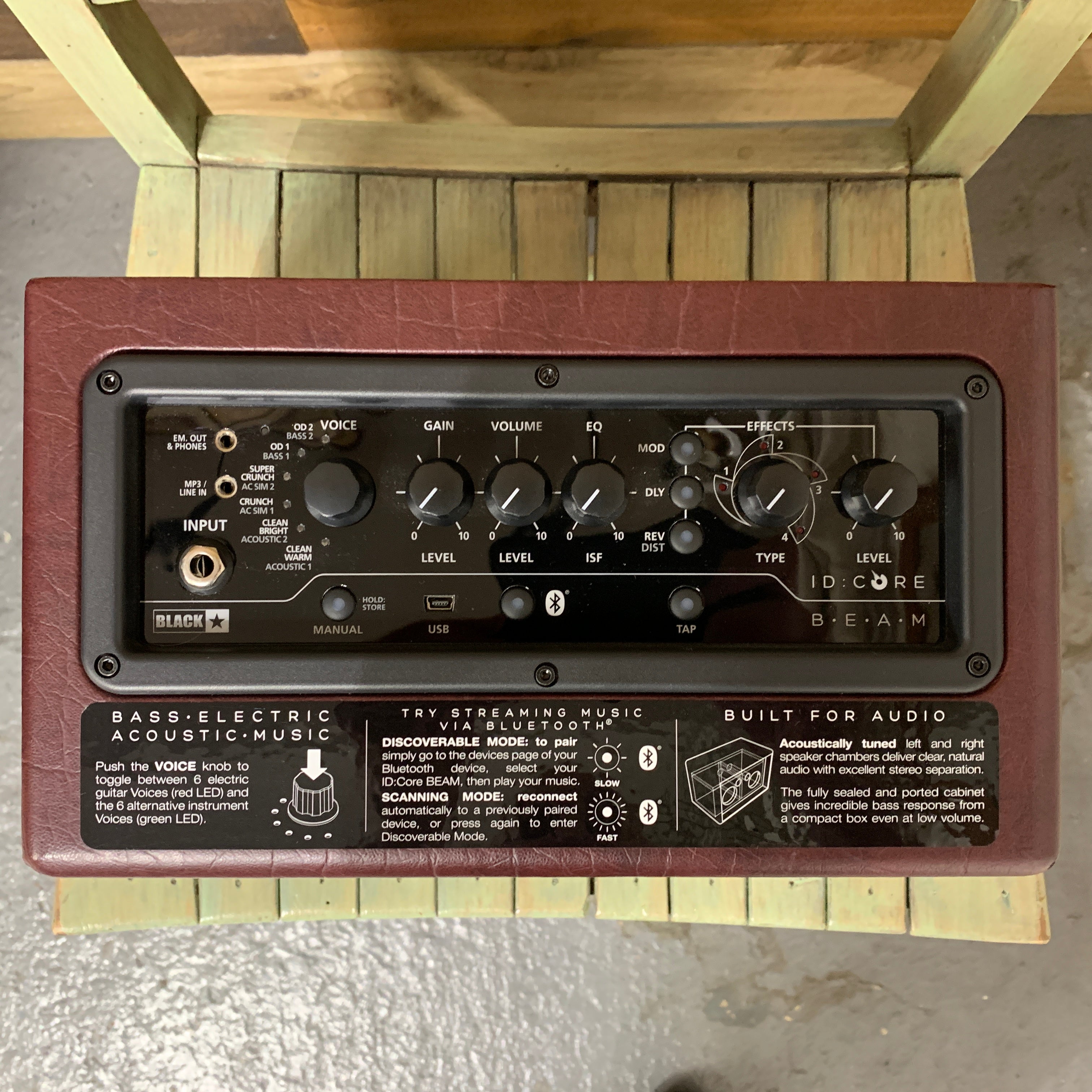 Blackstar ID:Core BEAM 20W 2x3 Guitar Combo with Bluetooth Connectivity