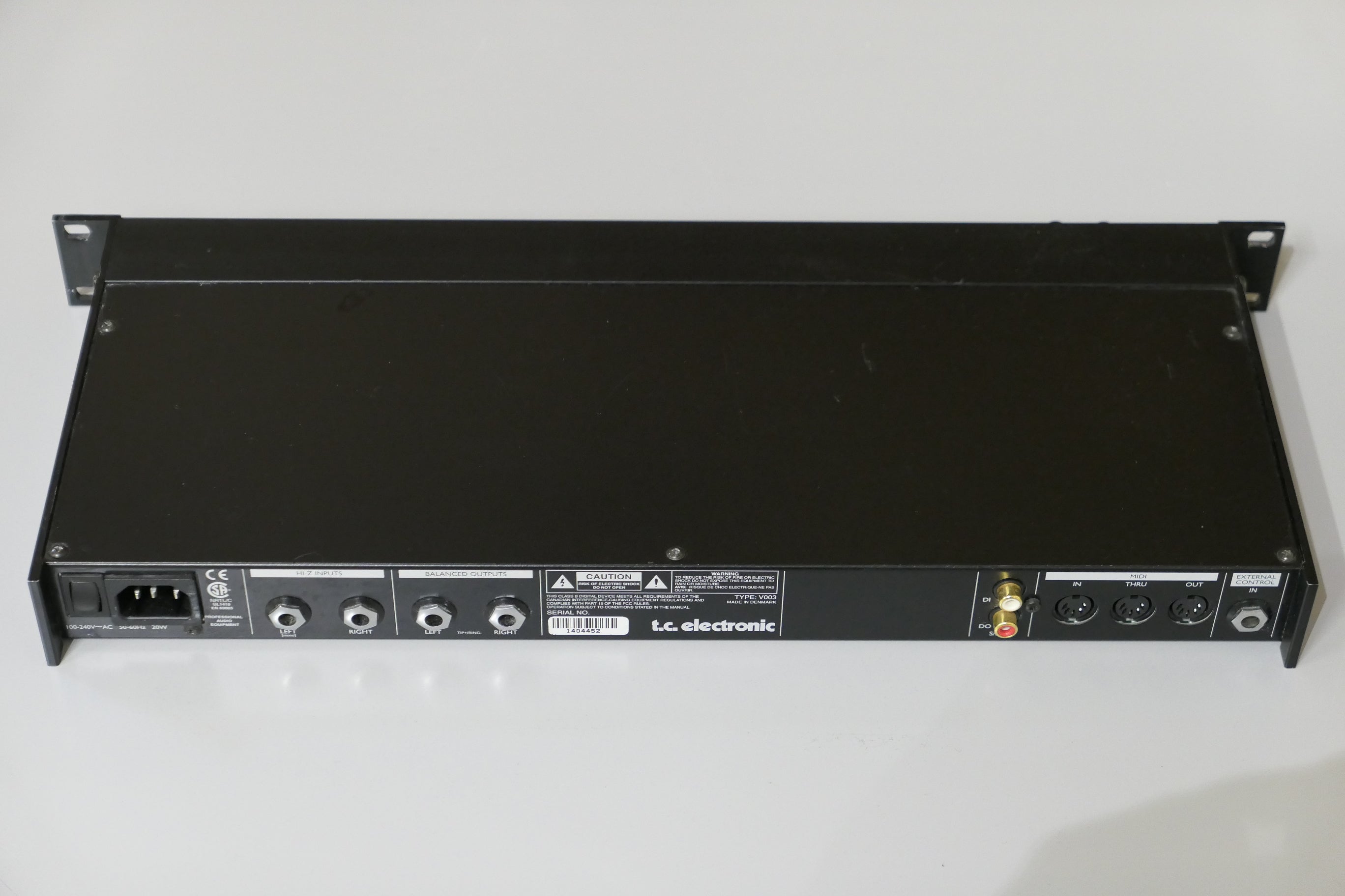 TC Electronic G-Force Multi-Effects Processor