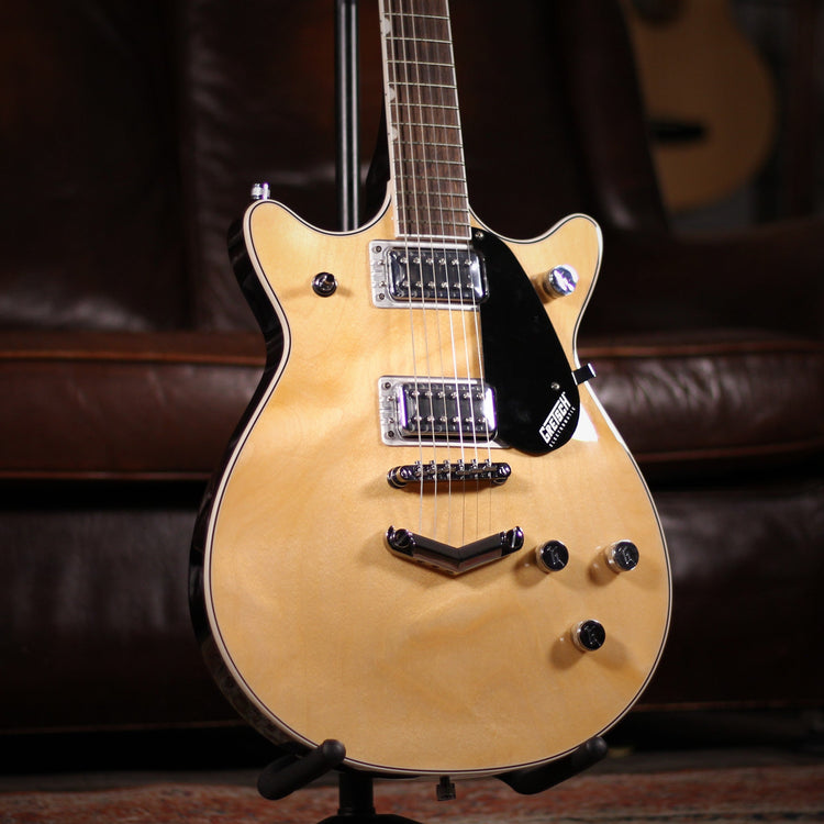 Gretsch G5222 Double Jet Natural angled