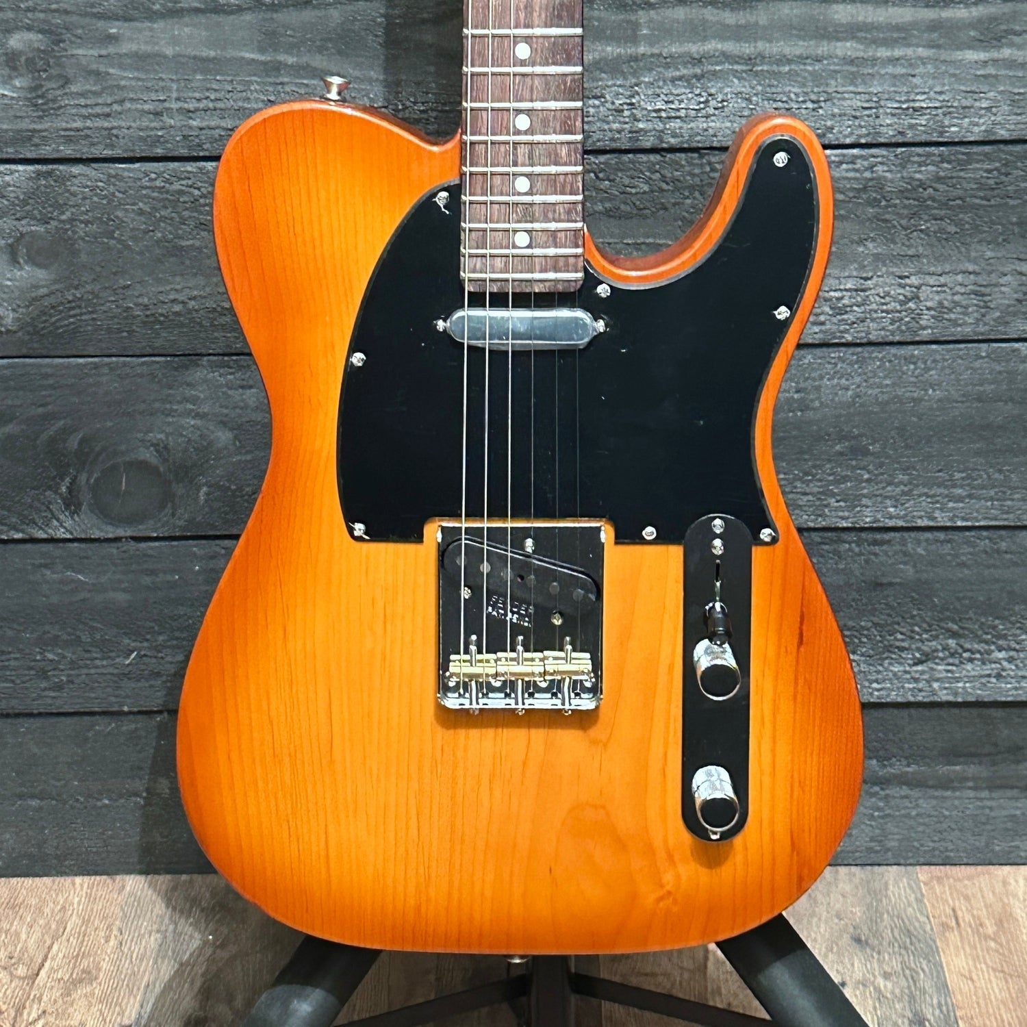 Fender Limited Edition American Performer Timber Telecaster USA Electric Guitar 2022 - Honey Burst