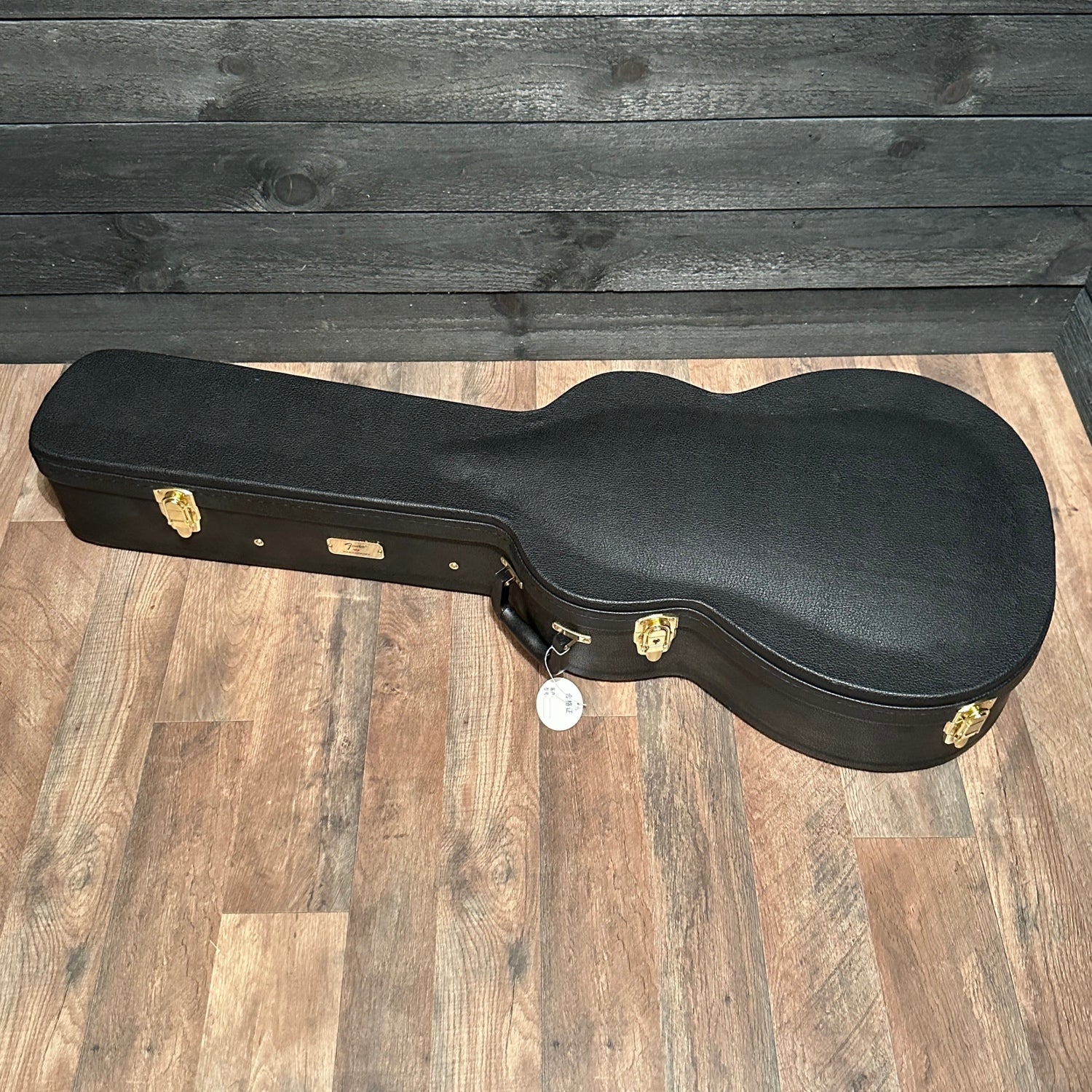 Fender PO-220E Paramount Orchestra Acoustic Electric Guitar Sunburst w/ Case